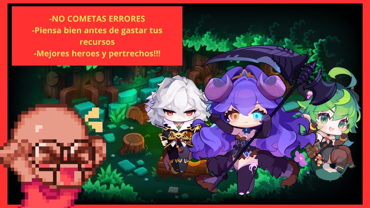 MEJORES PERSONAJES para Bendecir y Grabar sus armas (GUARDIAN TALES)