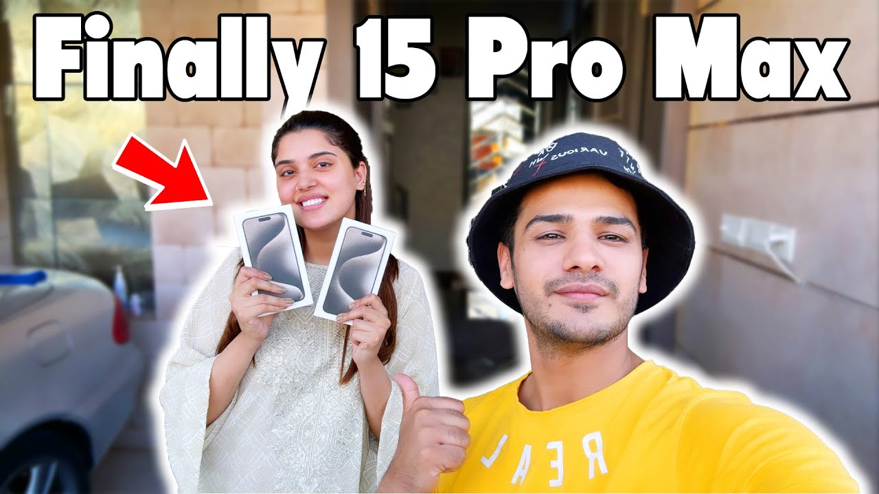 Kanwal Ko IPhone 15 Pro Max Kay Sath Surprise Diya 📱😍