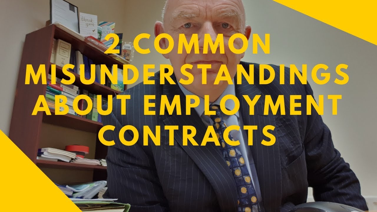2 Common Misunderstandings About Employment Contracts in Ireland