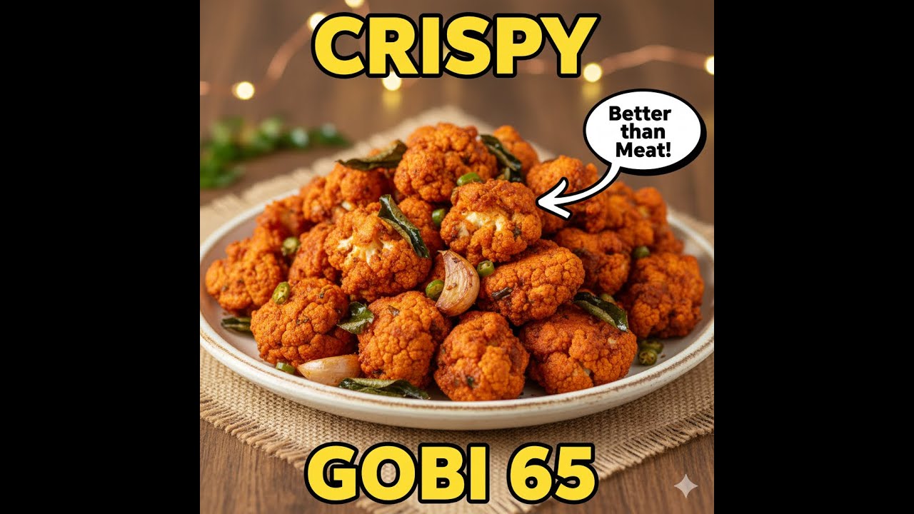 Perfect Gobi 65 Recipe | How to Make Cauliflower 65 | Quick Snack Recipe
