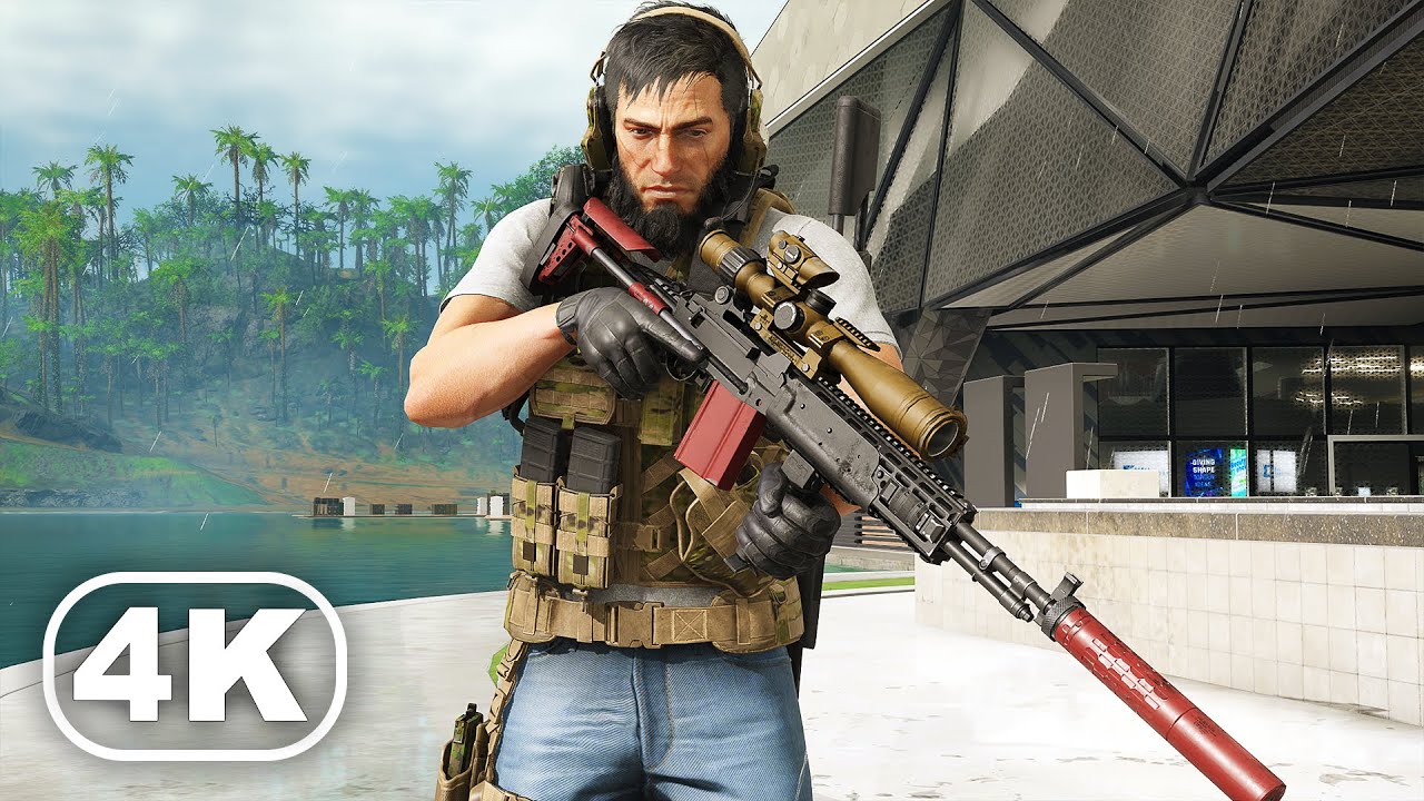 Search for Christina Cromwell at the Skell Foundation Campus ULTRA 4K 60FPS - GHOST RECON BREAKPOINT
