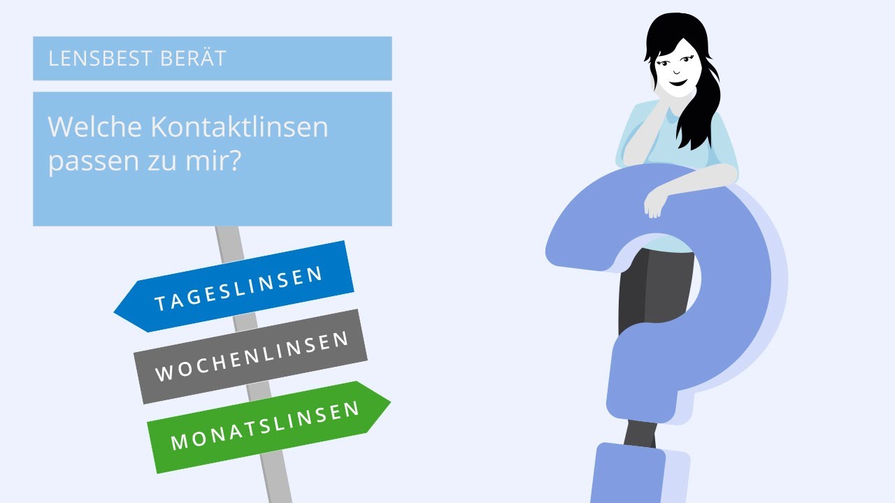 Welche Kontaktlinsen passen zu mir? - Tipps von Lensbest