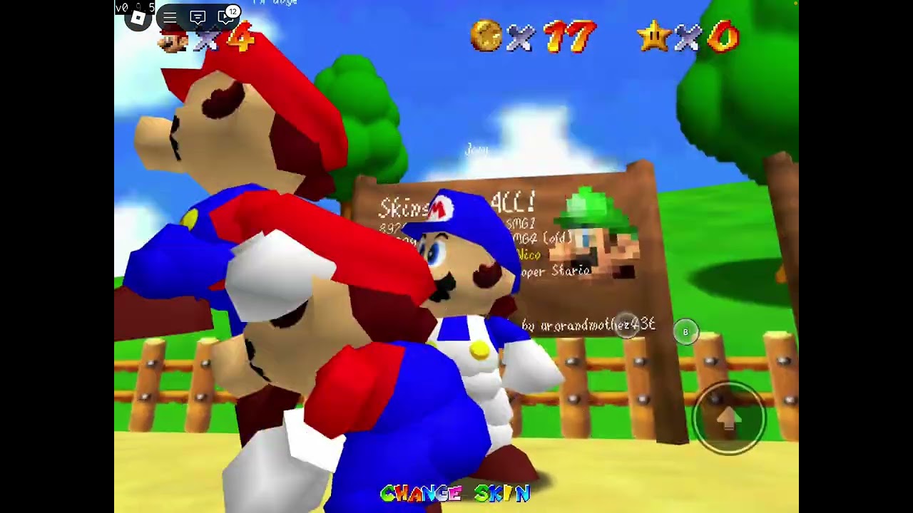 Playing Super Bagel 47 Again (This time it gets funny. Also it’s a Mario game on Roblox)