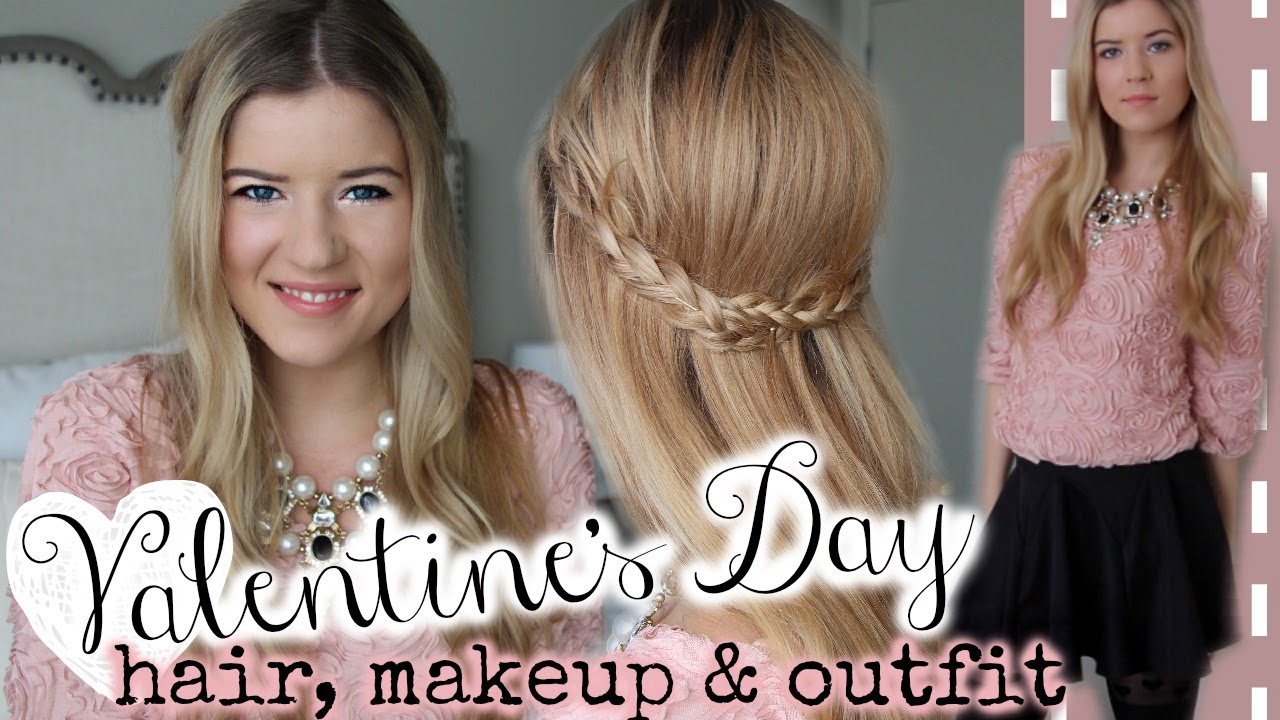 Valentine's Day: Get Ready with Me (Hair, Makeup & Outfit)