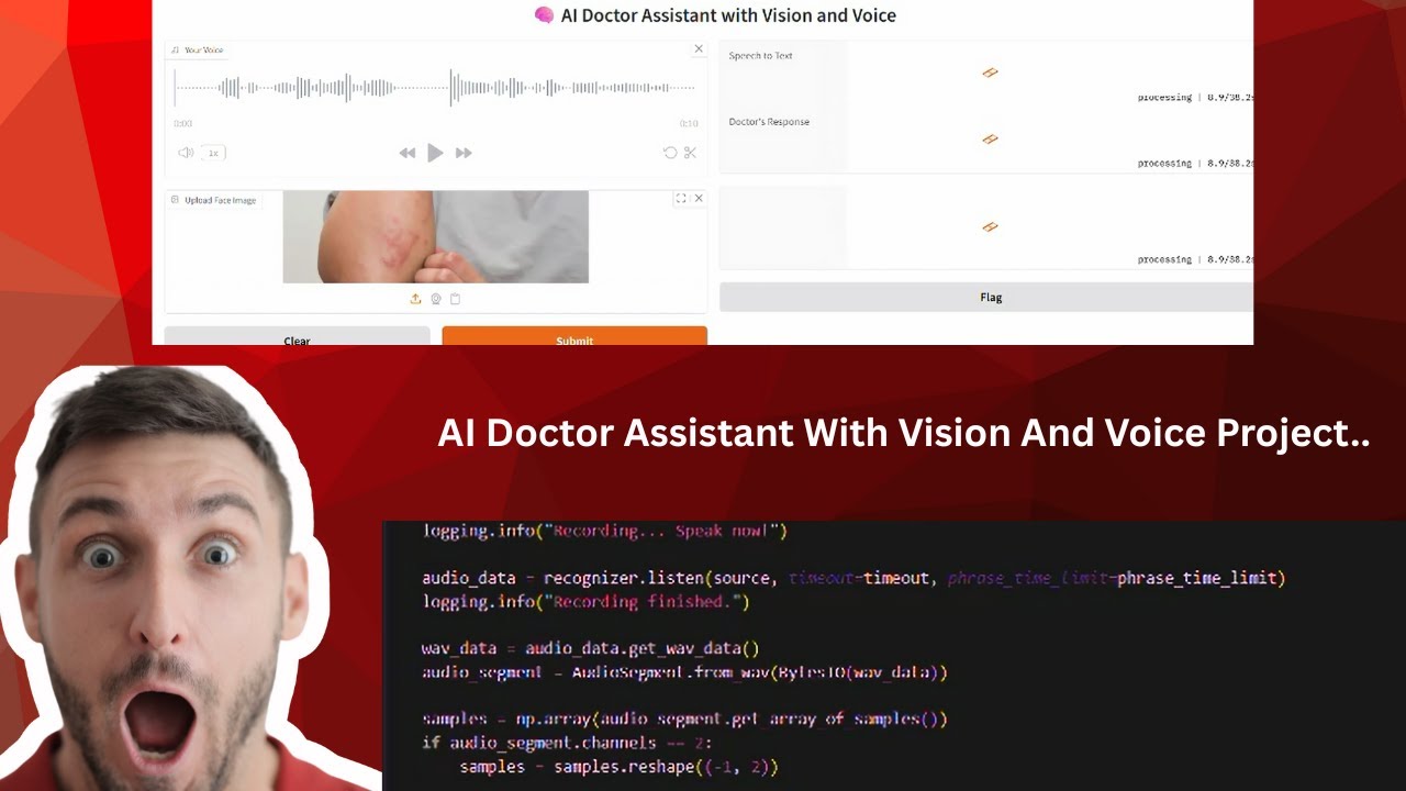 🧠 AI Doctor That Listens, Sees & Speaks! | Vision + Voice with Groq & LLaMA