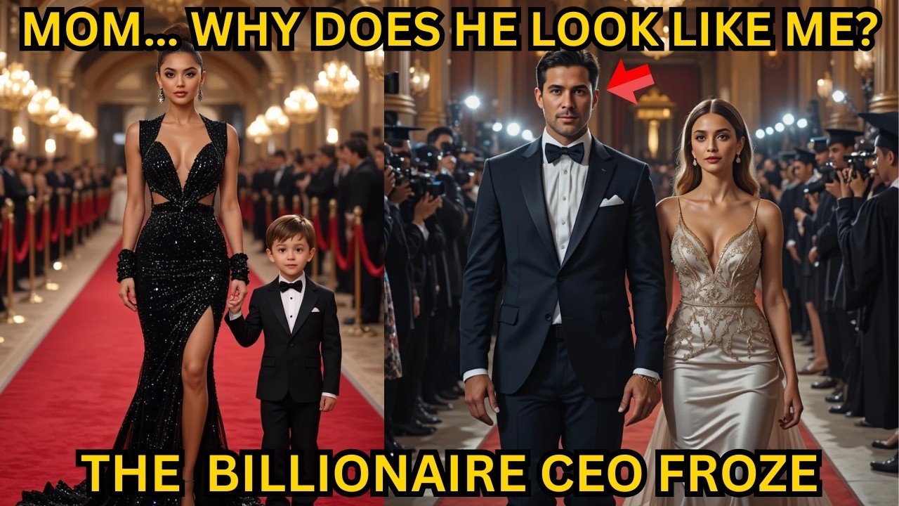 BILLIONAIRE CEO ARRIVES WITH HIS FIANCÉE — THEN SEES HIS EX GRADUATE HOLDING A CHILD THAT LOOKS LIKE