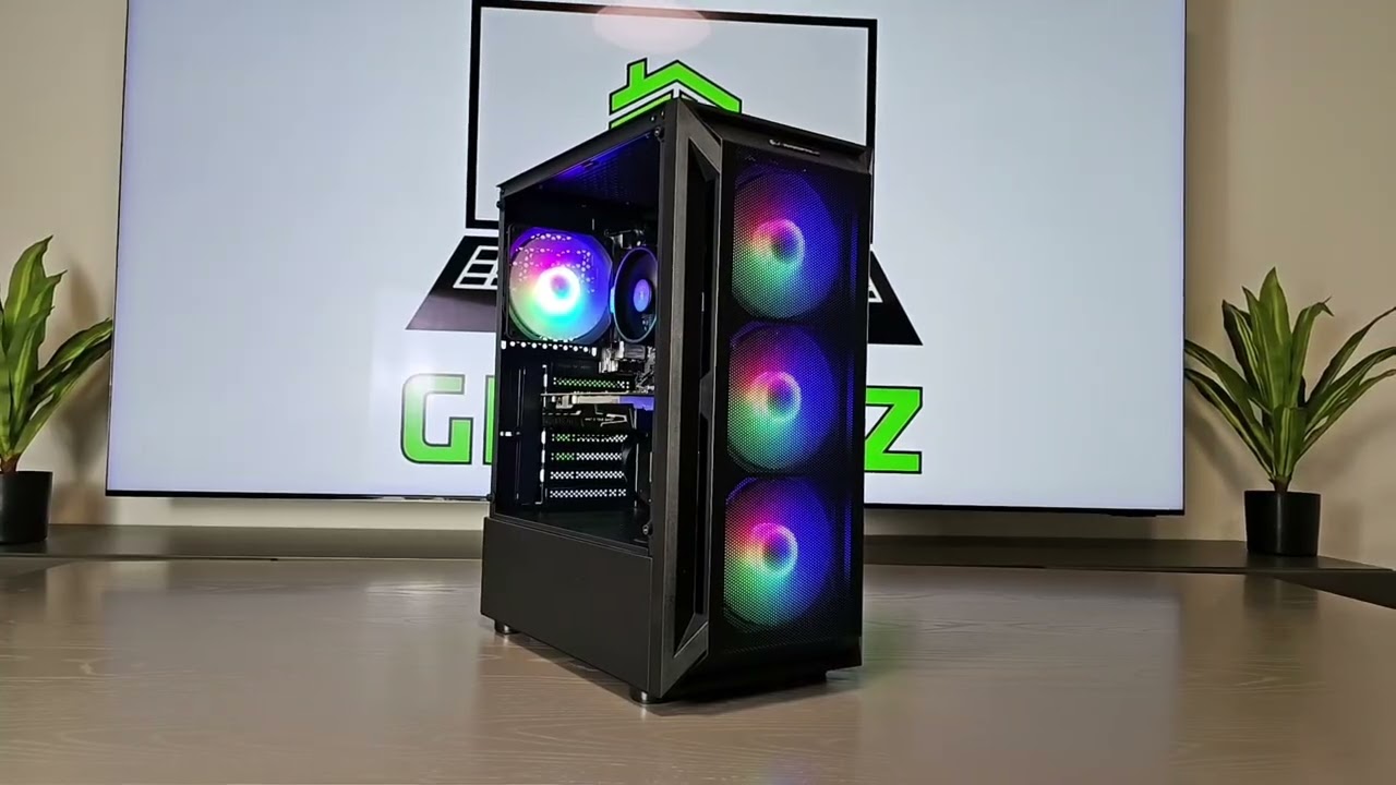 GAMER PC Tower + Nvidia GTX 1650 Super 4GB / AMD Ryzen 5 / 8GB RAM / 256GB SSD