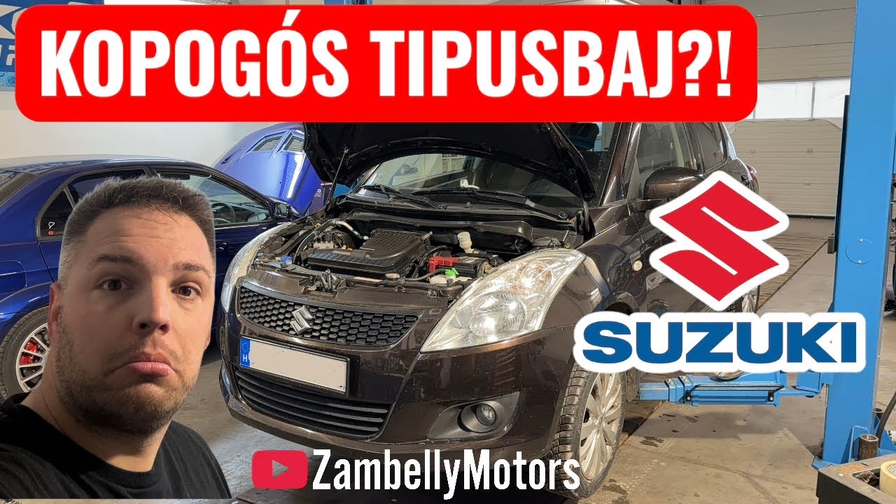 KOPOG A SUZUKID?! ÍGY CSINÁLD! ///SUZUKIS PERCEK