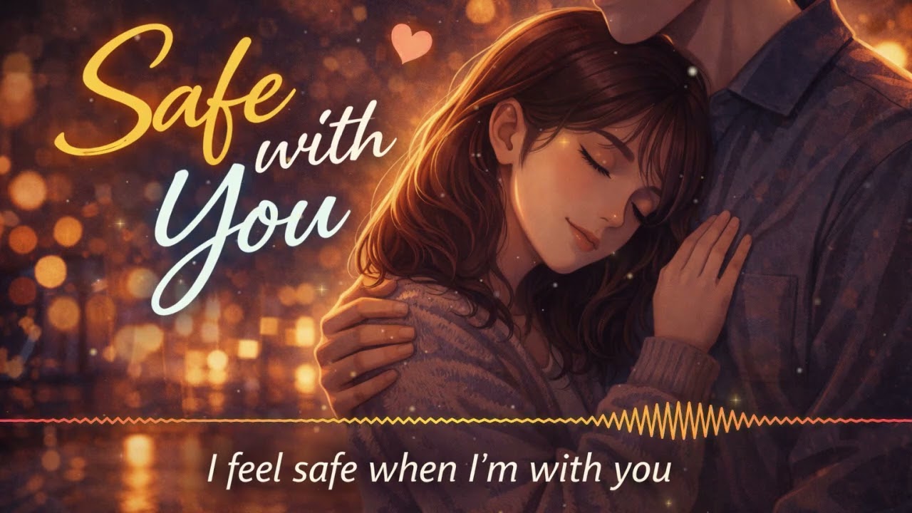 SAFE WITH YOU - Late Night Melancholy for Study Sleep Relax Slowed down - Lo-fi indie pob ballad