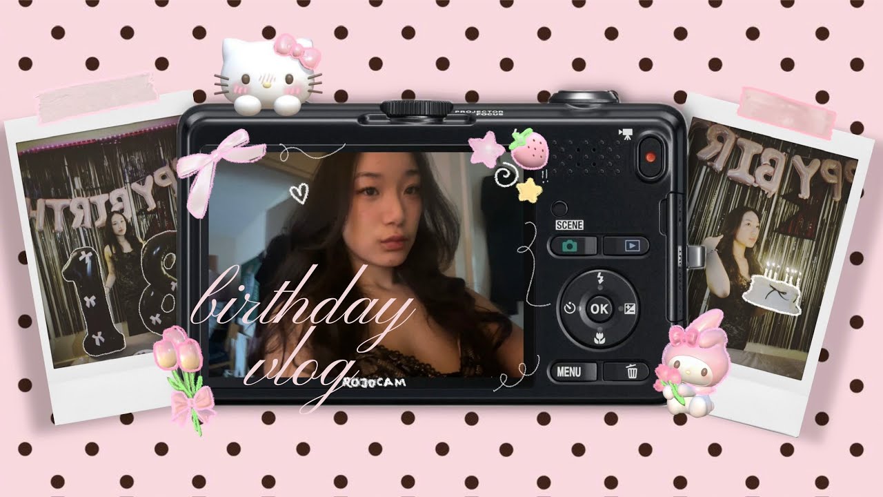 birthday vlog 🍰 turning eighteen!! birthday party, hanging out w friends, gift haul