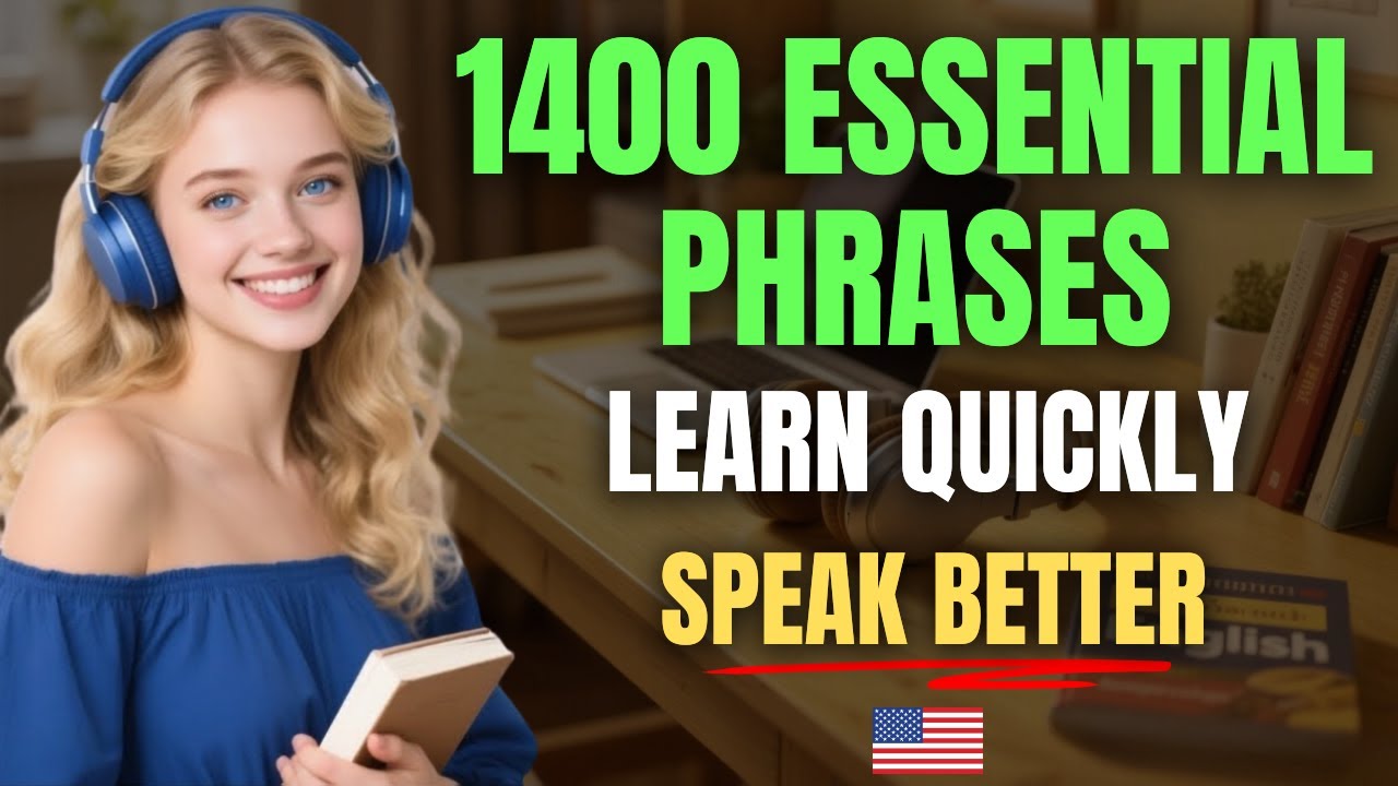 1400 Essential English Sentences for Real Conversations | 2 Hours to Fluency