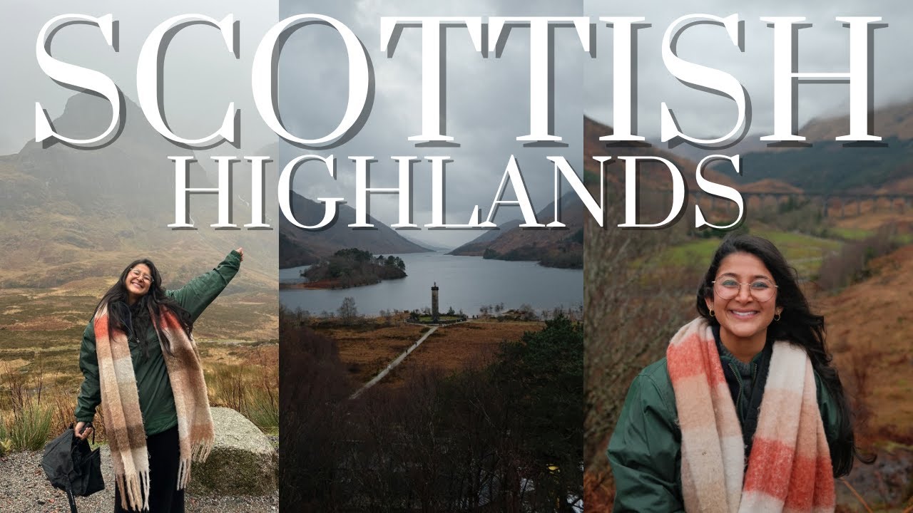Scottish Highlands + Harry Potter Filming locations in Scotland! | vlogmas day 17