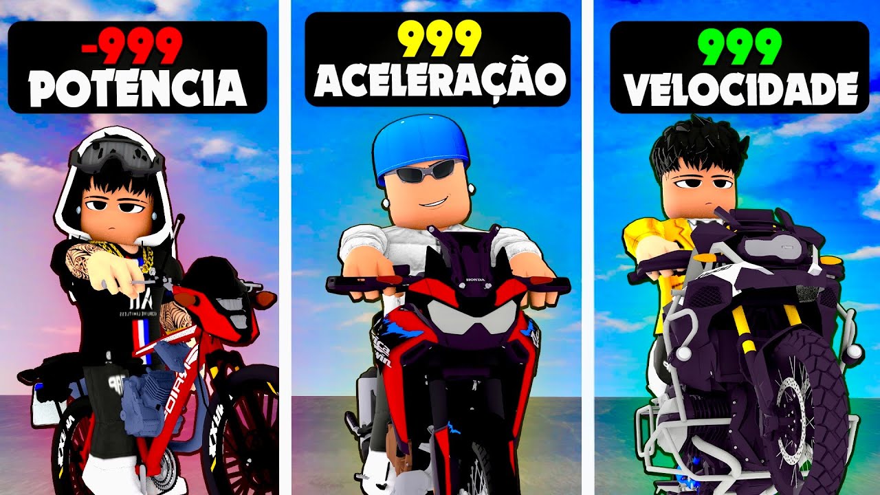 A CADA BATIDA MINHA MOTO EVOLUI!🚨Robloxrp