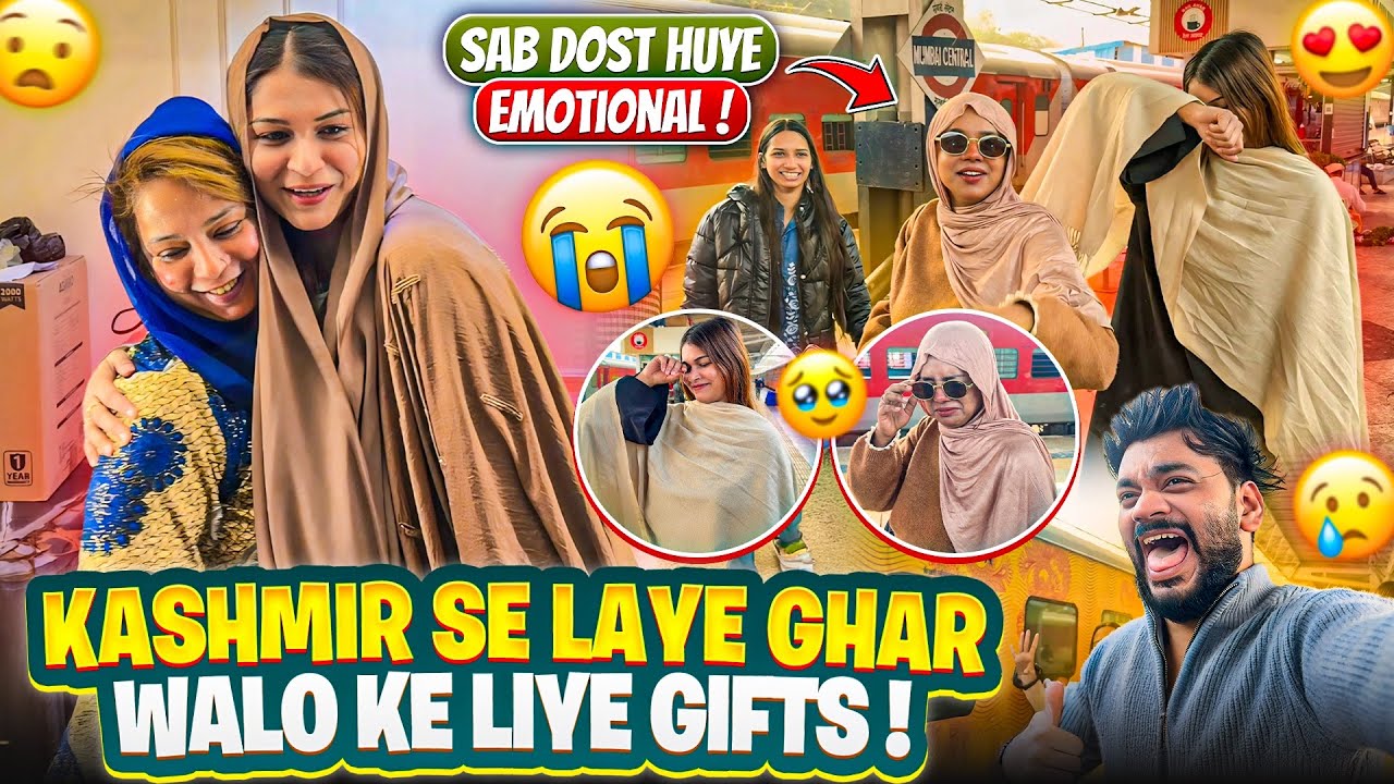 Kashmir Se Laye Ghar Walo Ke Liye Gifts😍 | Mummy Daddy Se Milke  Sukoon | Fokats | Abresh & Zeeshan