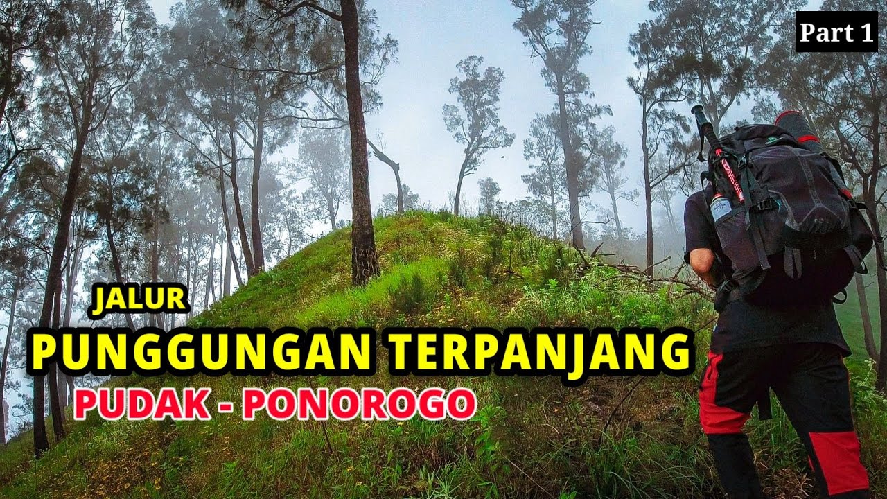 Pendakian GUNUNG WILIS via PUDAK PONOROGO - Jalur Terpanjang Gunung Wilis Part 1