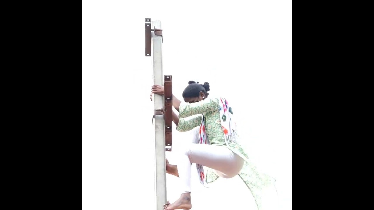 #girls pole climbing practice at our #VK #pole #climbing #training  #centre call - 9353244955