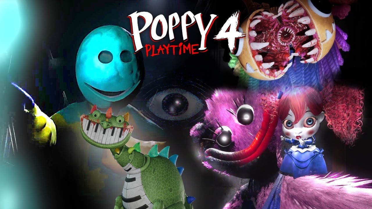 Poppy Playtime chapter 4 100% Walkthrough part 1/3 (No commentary)