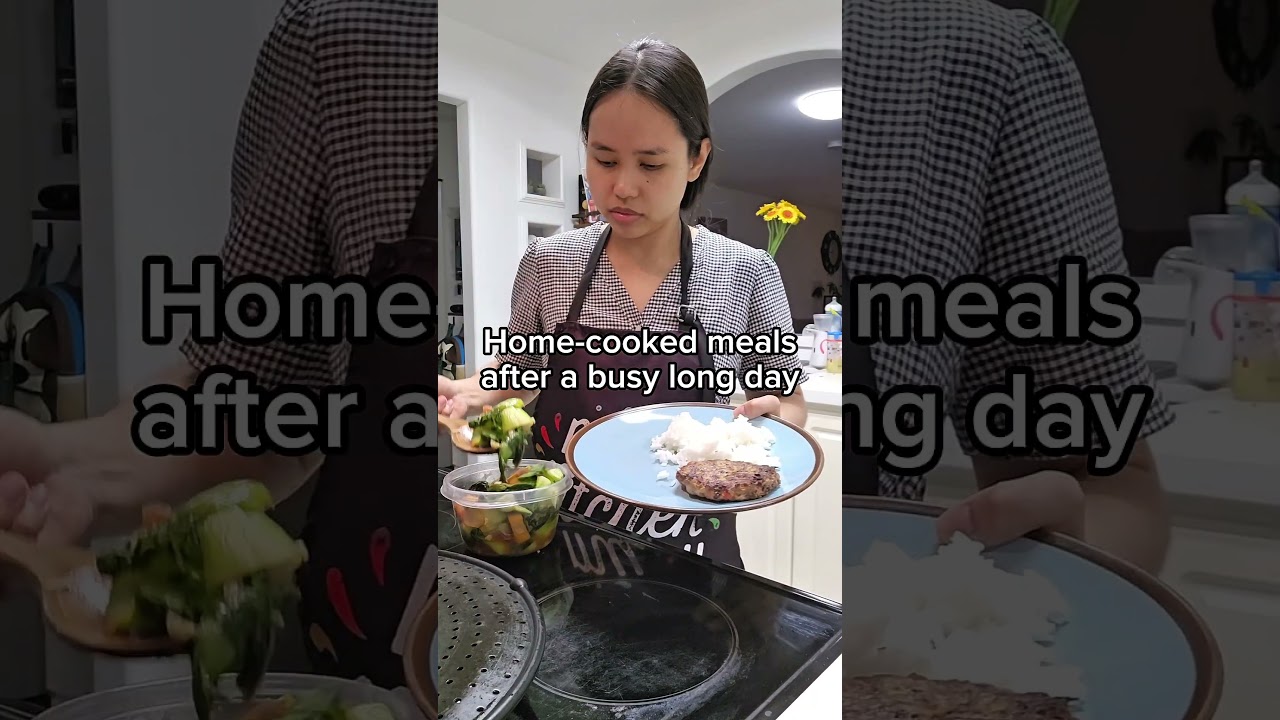 Home-cooked meals after a busy day