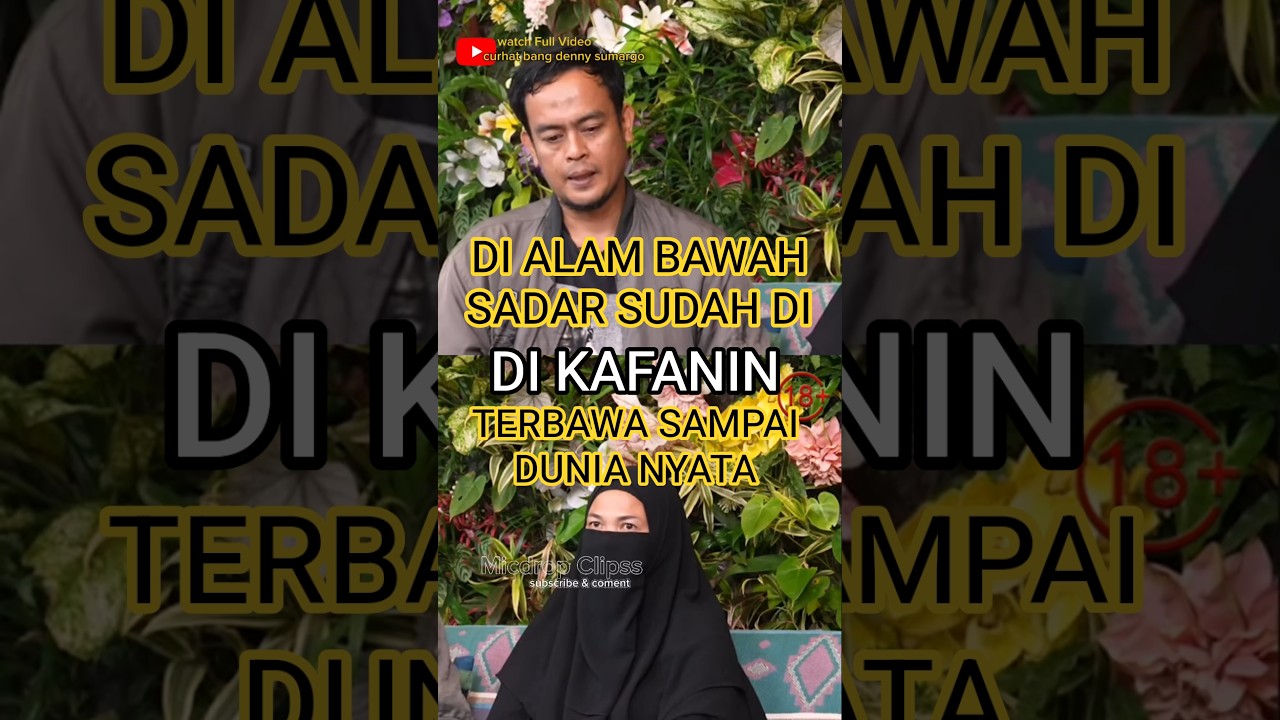 Suami kaget bangun Subuh istri di kafani mahluk halus 