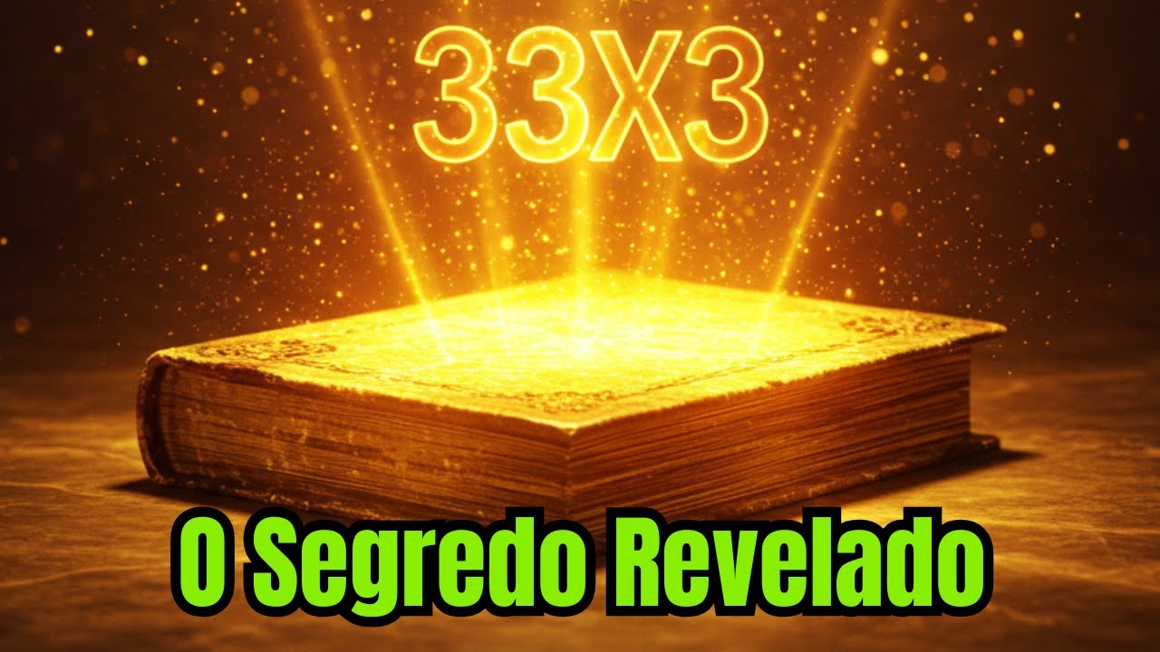 ✨ Técnica 33x3: Manifeste Qualquer Desejo em 3 Dias