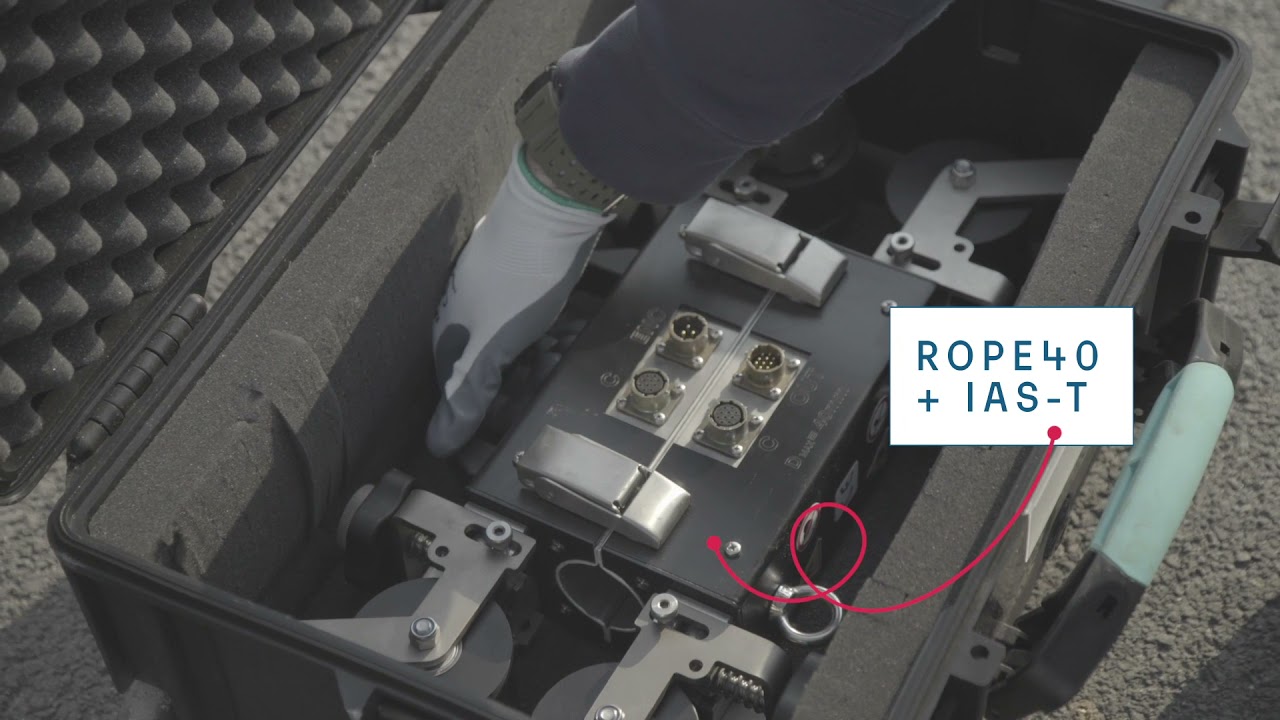 How To video Magnetic Rope Testing - Harbour Inspection