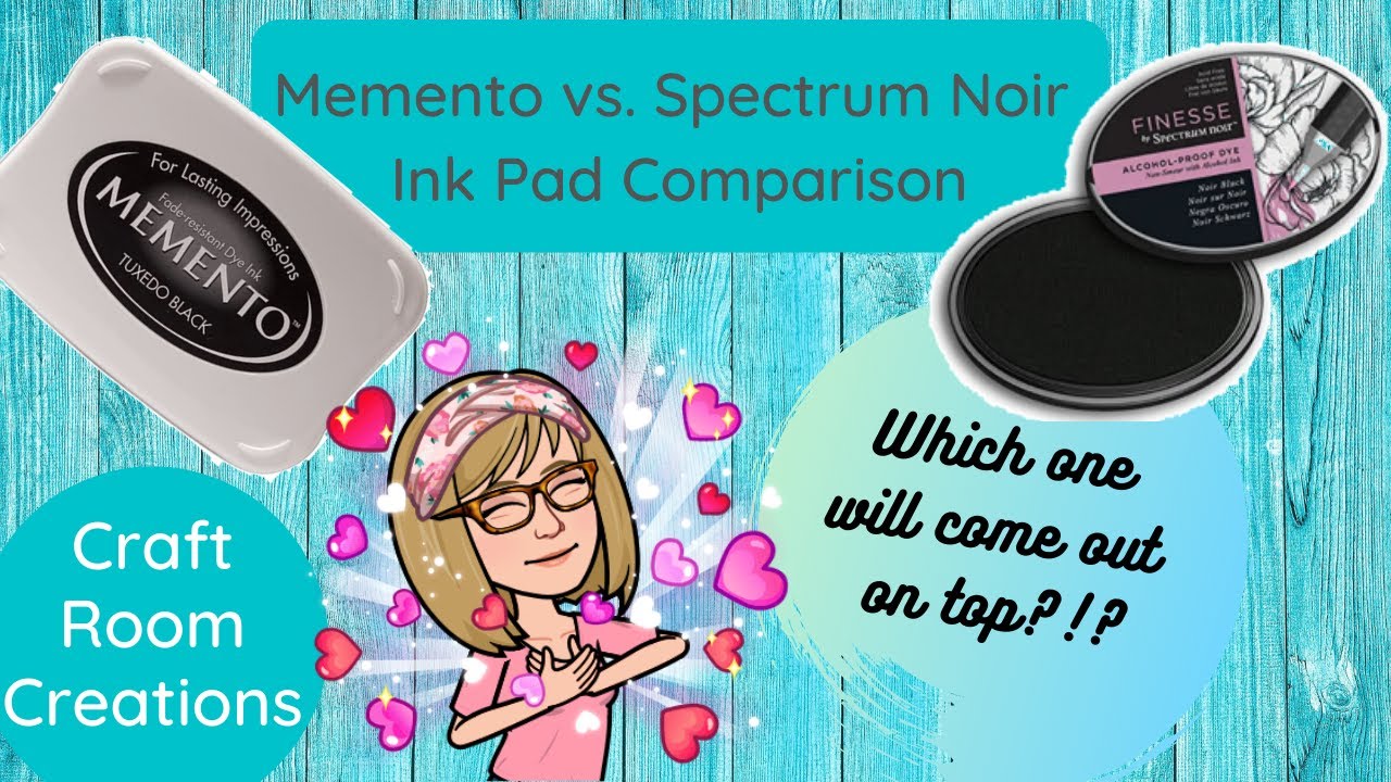 Memento ink vs. Spectrum Noir ink Pads!