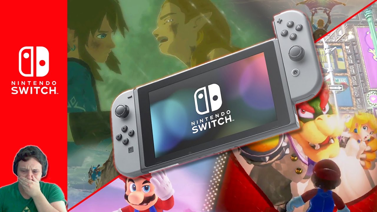 Nintendo Switch Event/Mario Odyssey/Zelda BOTW Live Reaction