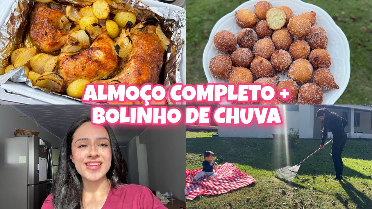 FRANGO ASSADO SUCULENTO + BOLINHO DE CHUVA MACIO ☕️ RECEITAS FÁCEIS E DELICOSAS