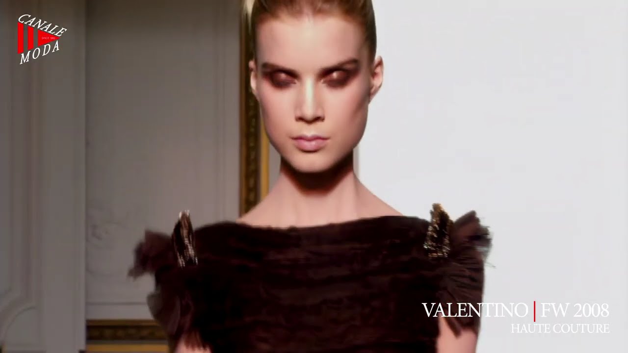VALENTINO Haute Couture Fall Winter 2008 Paris 4K - Canale Moda