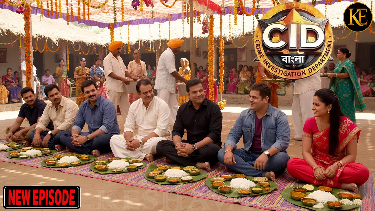 গ্রামের বিয়েতে গিয়ে CID টিম মাটিতে বসে খাবার খেল, দেখে সবাই গ্রামবাসী হতবাক হয়ে গেল | CID BANGALA