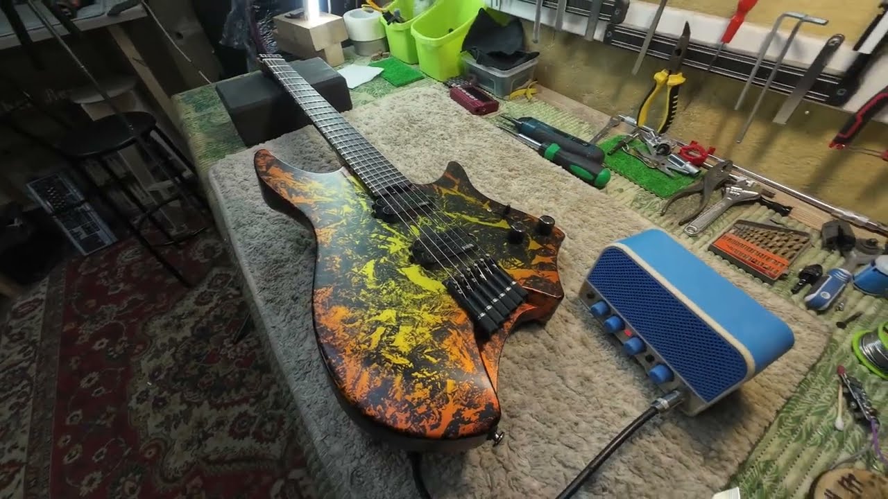 Refret guitar neck/Artemis 6 headless/Ns guitars #nsguitars #guitar #headless