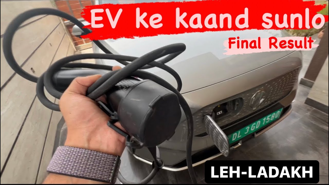 THE END OF LADAKH WITH MGzs EV | FINAL RESULT OF EV