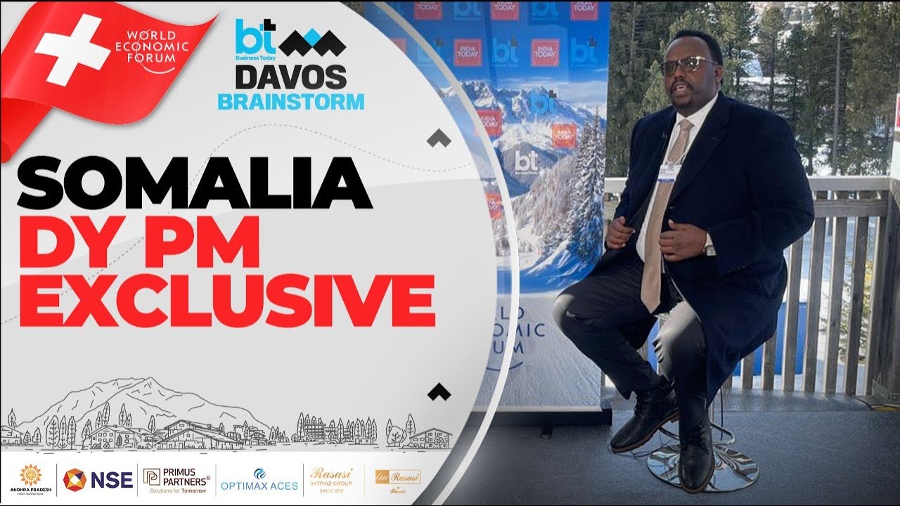 #BTDavos2026: Somalia Deputy PM In Fluent Hindi Takes On Trump, Praises India’s Global Leadership