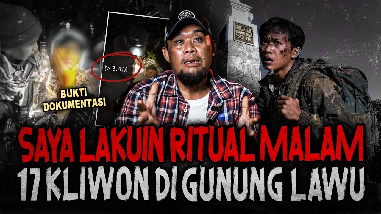 INI MALAM JUMAT KLIWON? JANGAN NONTON SENDIRIAN! PENDAKIAN MAUT MALAM 17 KLIWON DI GUNUNG LAWU