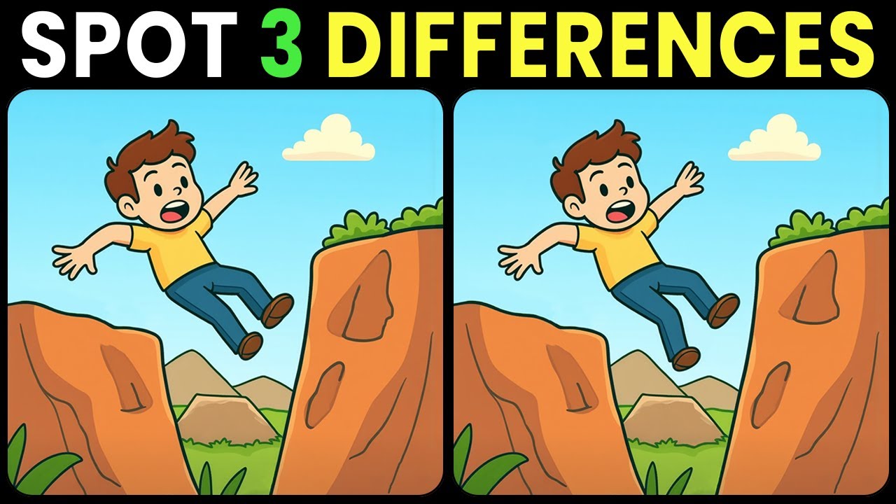 Spot the Difference : Can You Beat All 5?