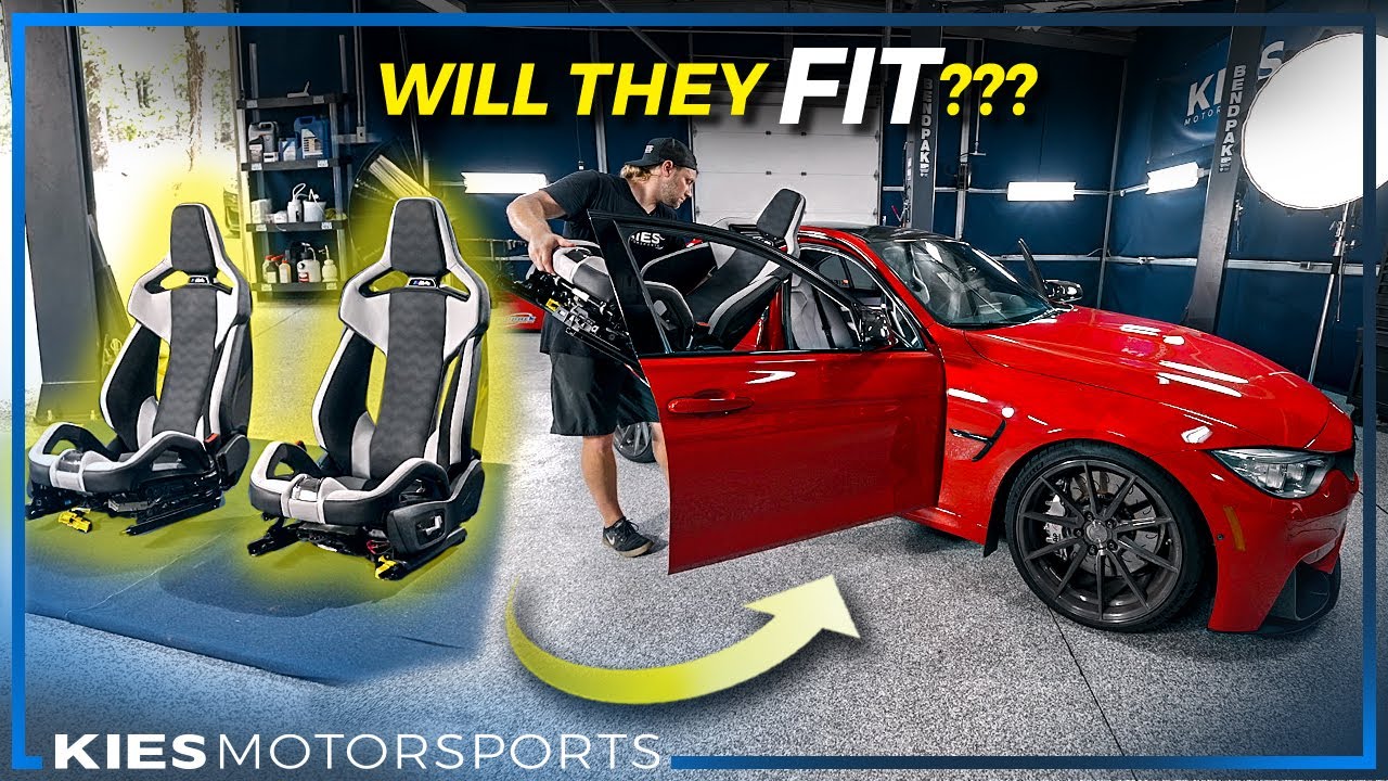 2021 BMW G82 M4 Carbon Seats in a 2016 F80 M3?!