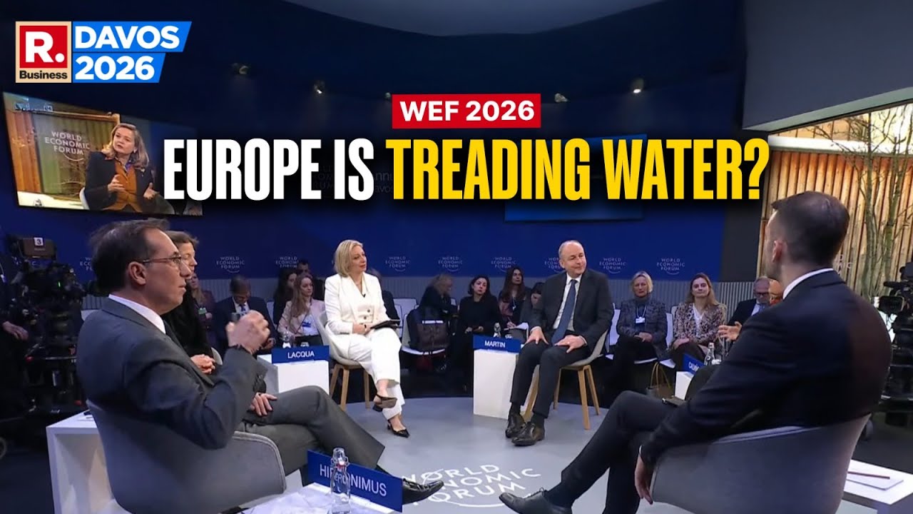 WEF 2026 LIVE: Europe Is Treading Water, How Can It Make Waves? | World Economic Forum | Davos
