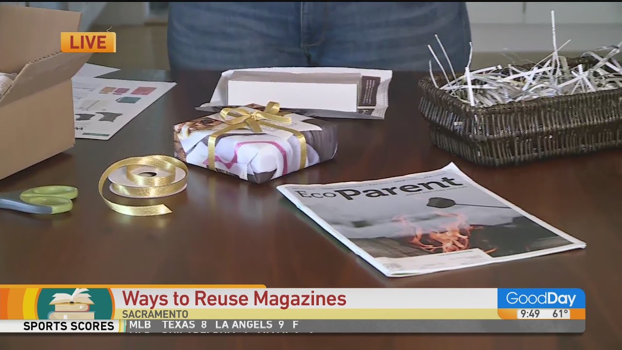 Ways to Reuse Magazines