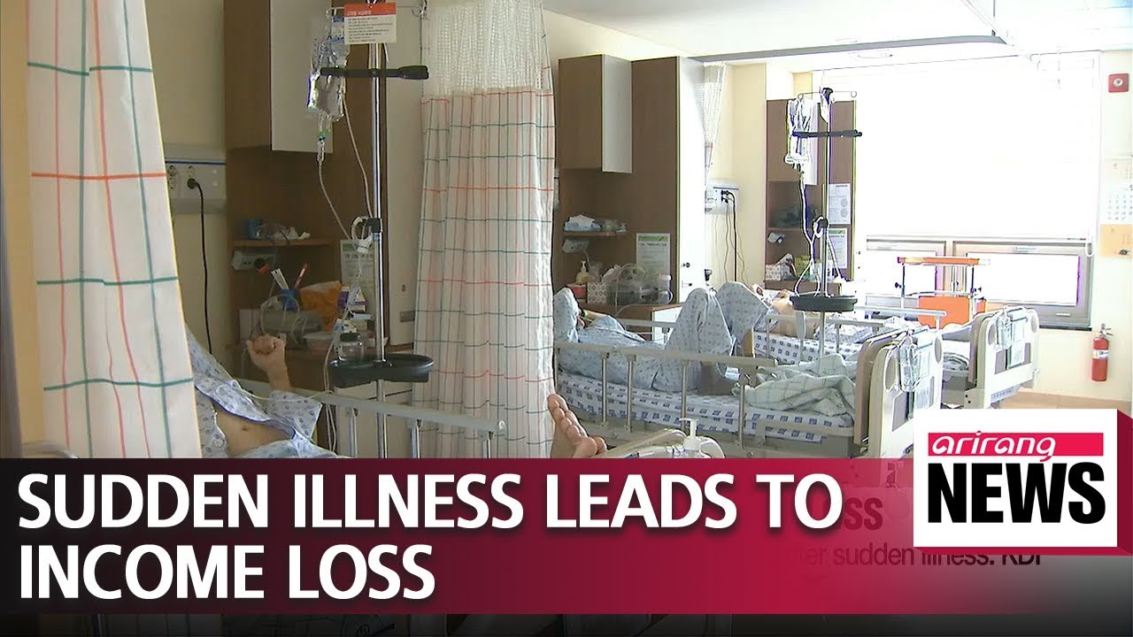 Middle-aged people's income drops by US$ 5,330 after falling into sudden illness: KDI