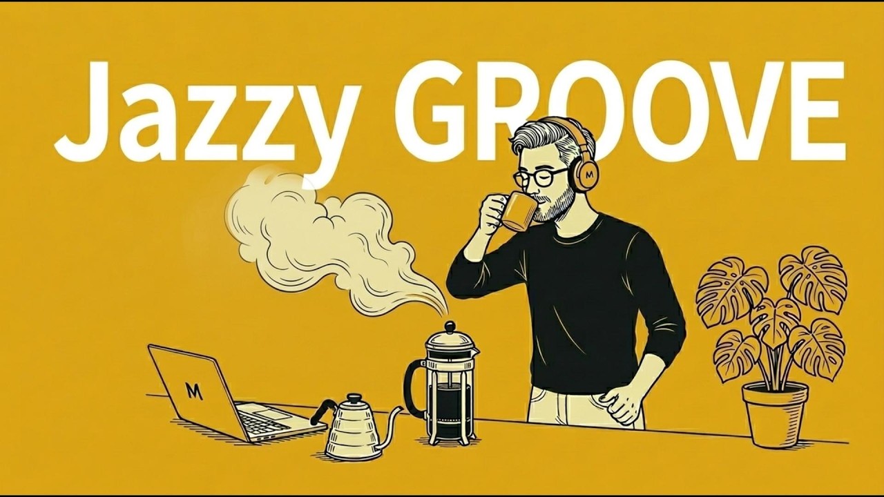 Cozy Coffee Jazz ☕ Smooth Jazz Cafe Music for Relaxing, Studying & Work