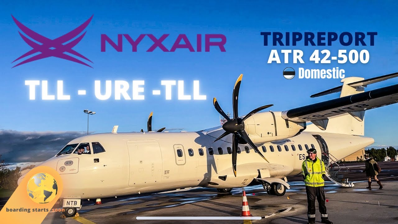 TRIPREPORT - NyxAir - ATR 42-500 - Economy - 🇪🇪Tallinn (TLL) - Kuressaare (URE) - Tallinn (TLL)
