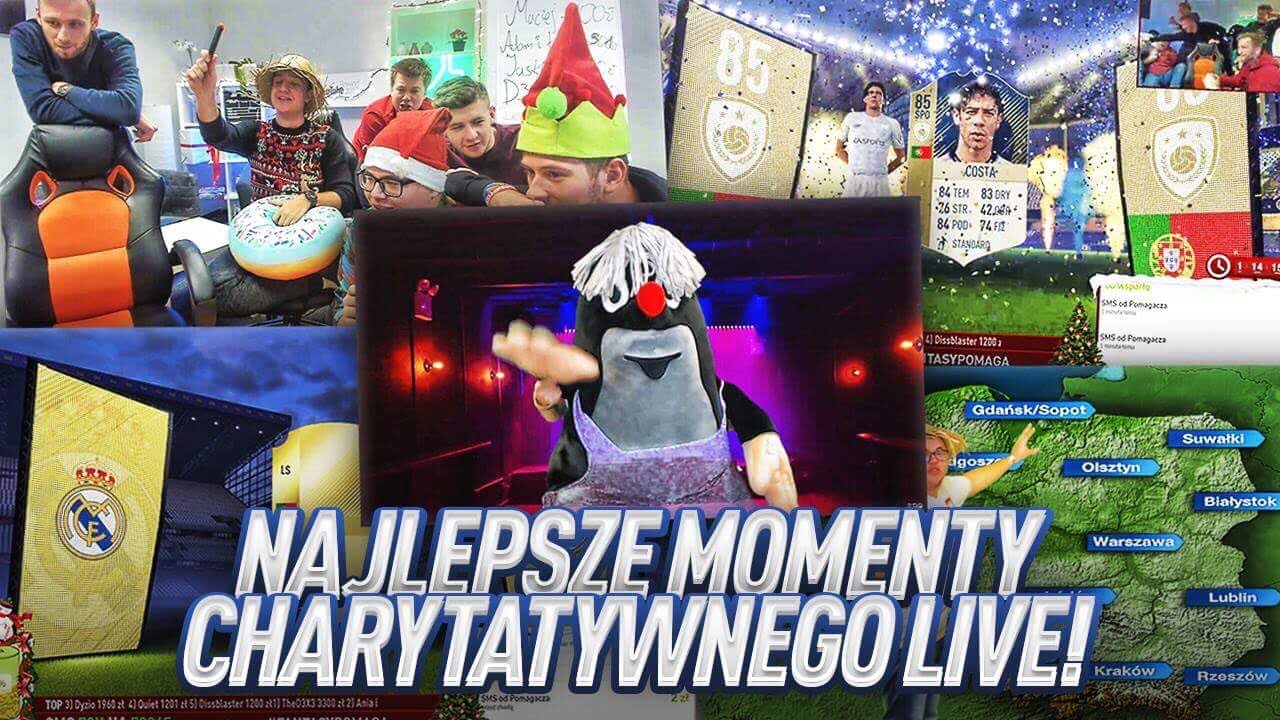 NAJLEPSZE MOMENTY LIVE CHARYTATYWNEGO EKIPY FANTASY!