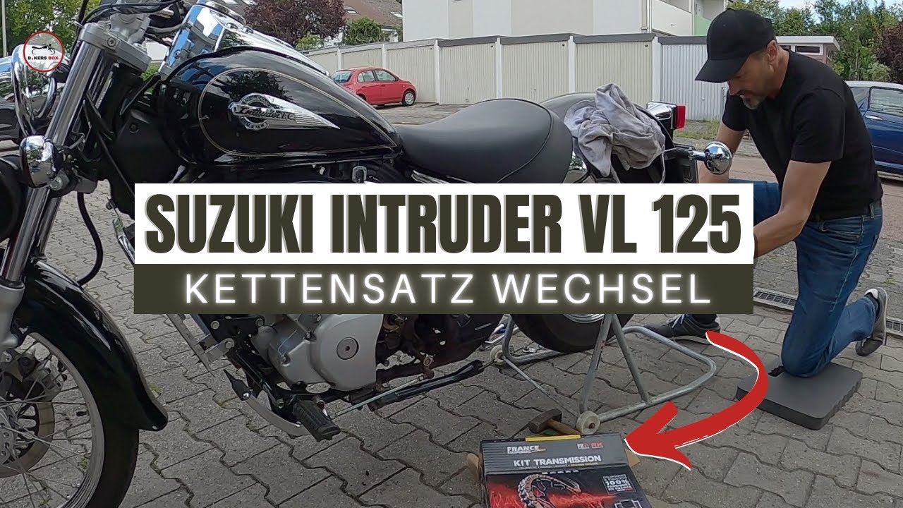 Motorrad Kettensatz wechseln - Tipps & Tricks | SUZUKI INTRUDER VL125