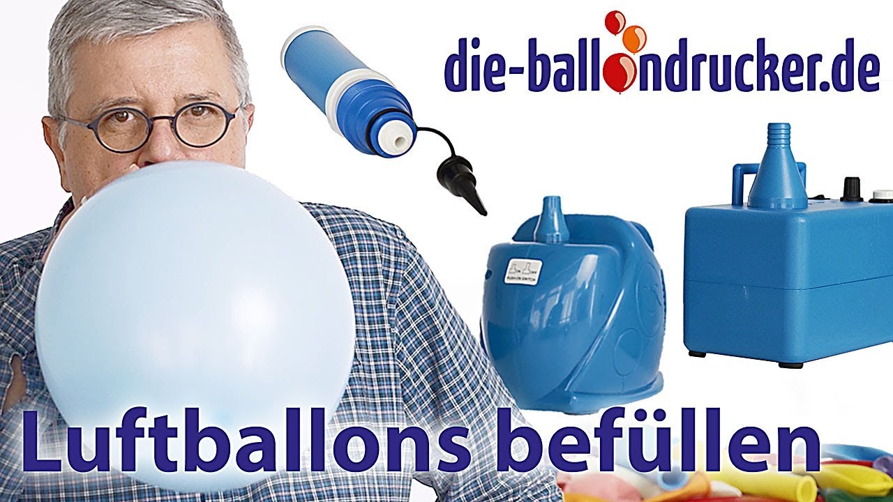 Ballon-Basics: Luftballons richtig befüllen – Der Ballonexperte