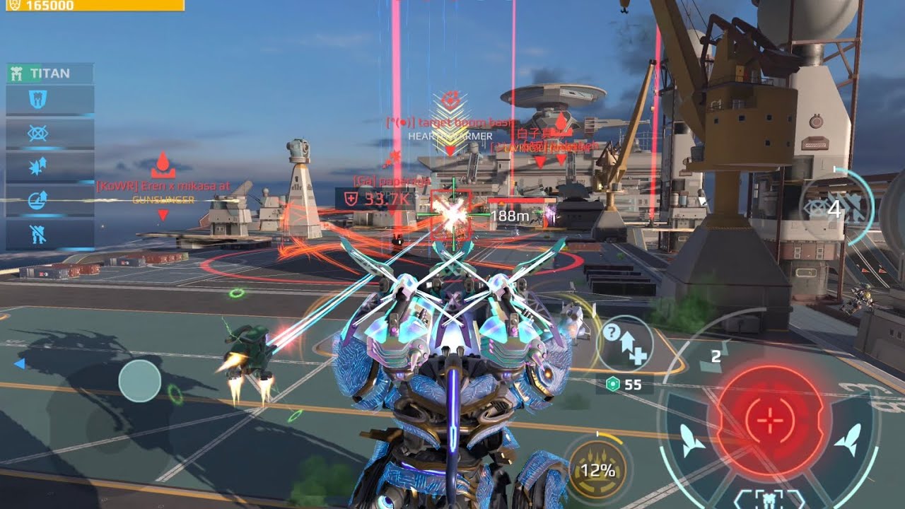 War Robot Carrier Domination Gameplay: Piercer on Lynx on Champion League? F2P