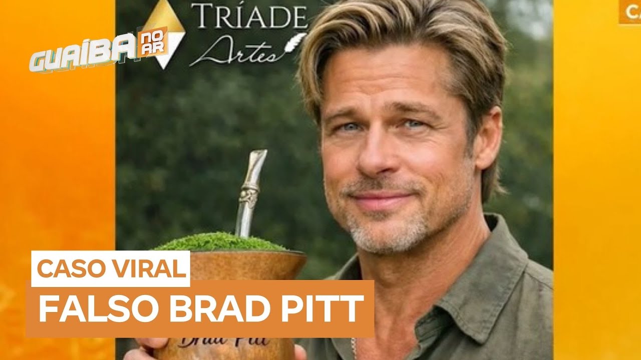 Mulher diz que ida ao aeroporto para encontrar “Brad Pitt” foi apenas brincadeira
