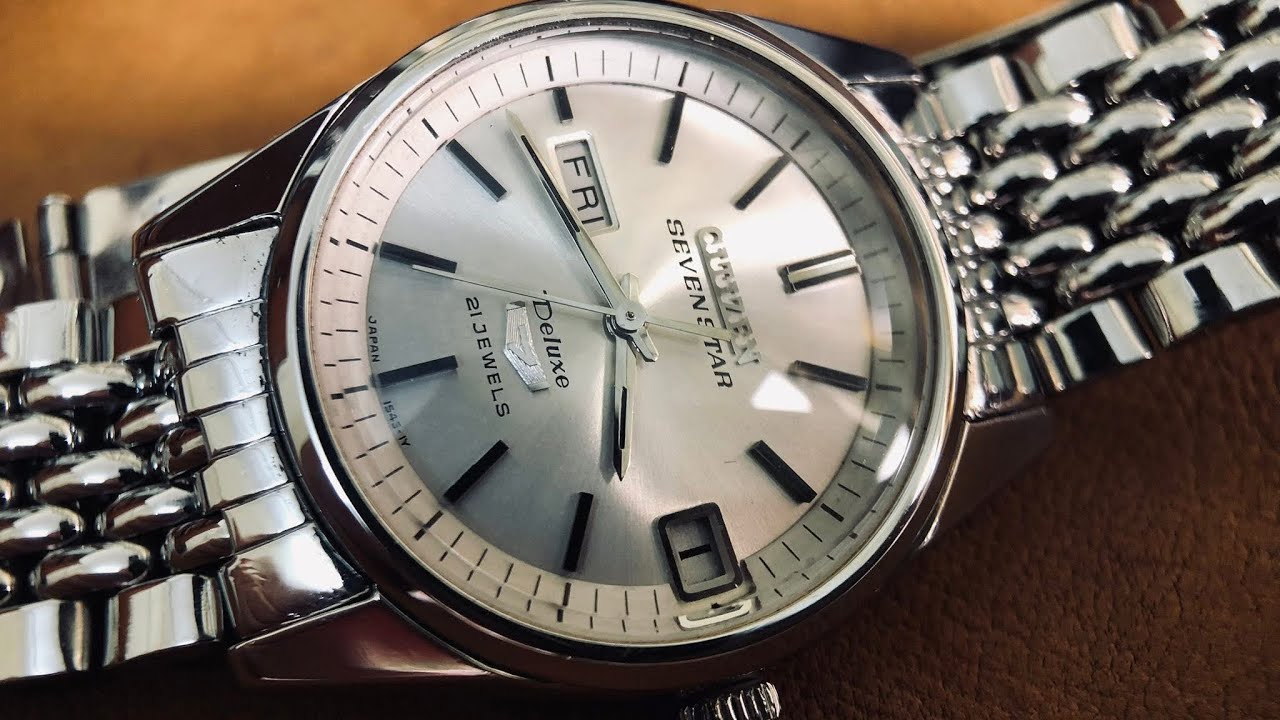 Citizen Seven Star Deluxe 1970 đẹp nét (3 triệu - 06940.99998) 