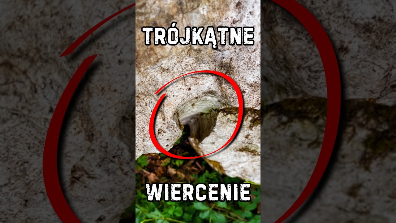 Ślady TR&Oacute;JKĄTNEGO Wiercenia! #history #architecture #documentary #technology #travel #shorts