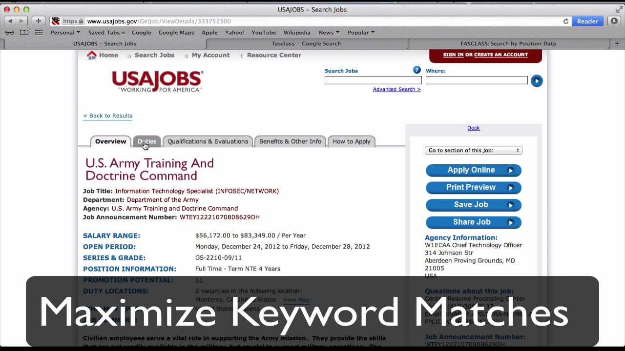 Three Steps to Get Referred to the Selecting Official for Government Jobs using USAJOBS