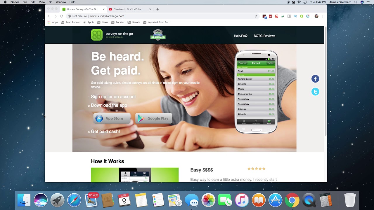 Surveys On The Go Easy: Money In Minutes 2019